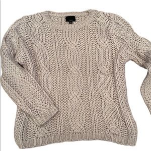 Lumiere Lightweight Cable Sweater
